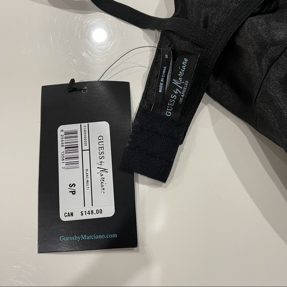 Guess by Marciano Sexy Silk Animal-Print Bustier - Picture 3 of 6